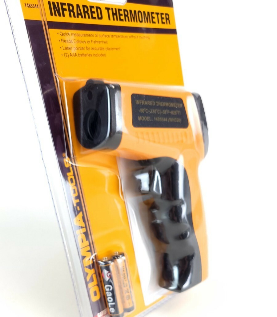 Infrared Thermometer w/Backlit LCD Non-Contact Digital Laser Pyrometer New