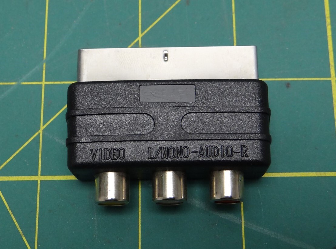 Adapt SCART to RCA 301130B For InFocus Projector