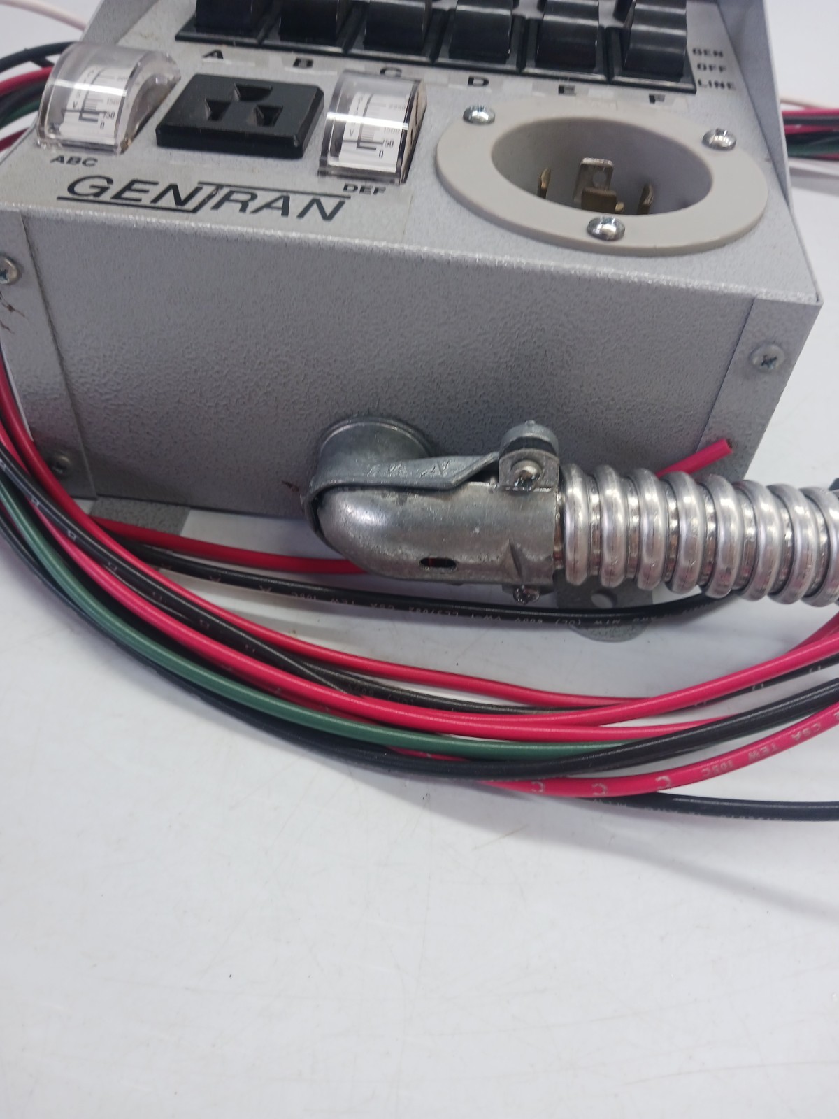 Reliance Controls 30216 6 Circuit 30Amp Generator Standby Power Transfer Switch