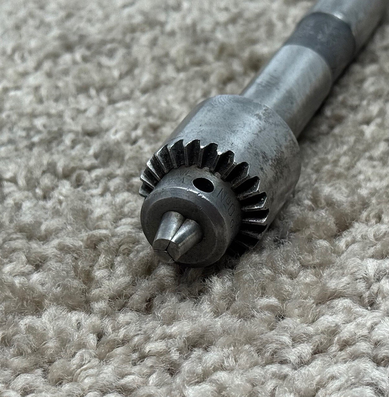 JACOBS #0 MEDIUM DUTY DRILL CHUCK – 0 to 1/8″ – 1/2″ shank