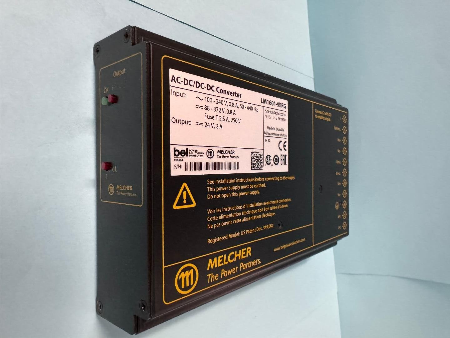 Melcher ACDC/DC-DC Converter LM 1601-ERG