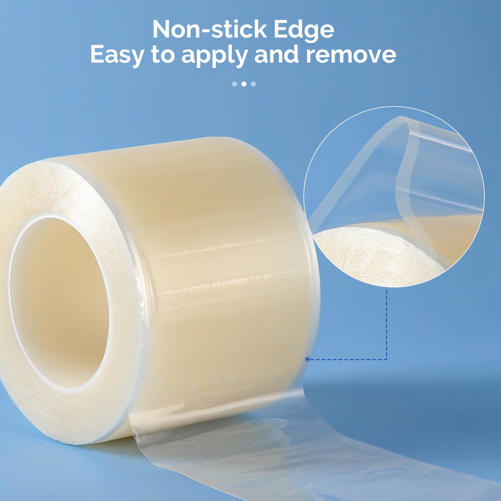 8 Rolls JMU Dental Barrier Film Sticky Wrap Clear 4″ x 6″ 1200 Sheets