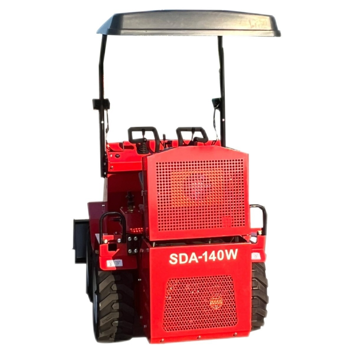 Agrotk Mini Skid Steer 0.8Ton Compact Wheel Loader Ride-on RATO Engine For Farms