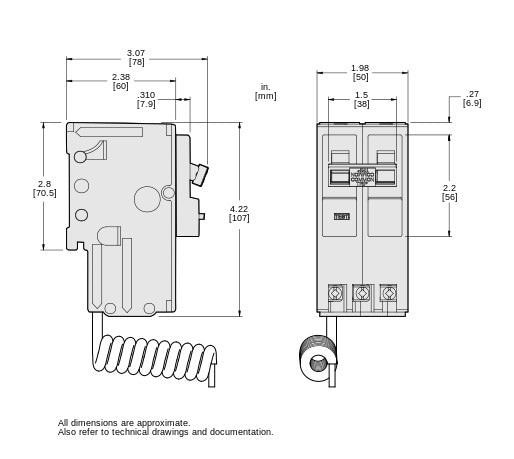 HOM220GFI – Square D Homeline – GFCI Circuit Breaker