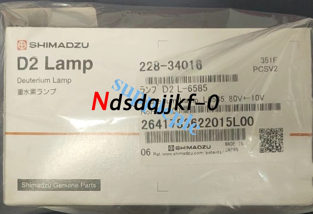New Shimadzu 228-34016 D2 Deuterium Lamp Fast shipping#DHL or FedEx