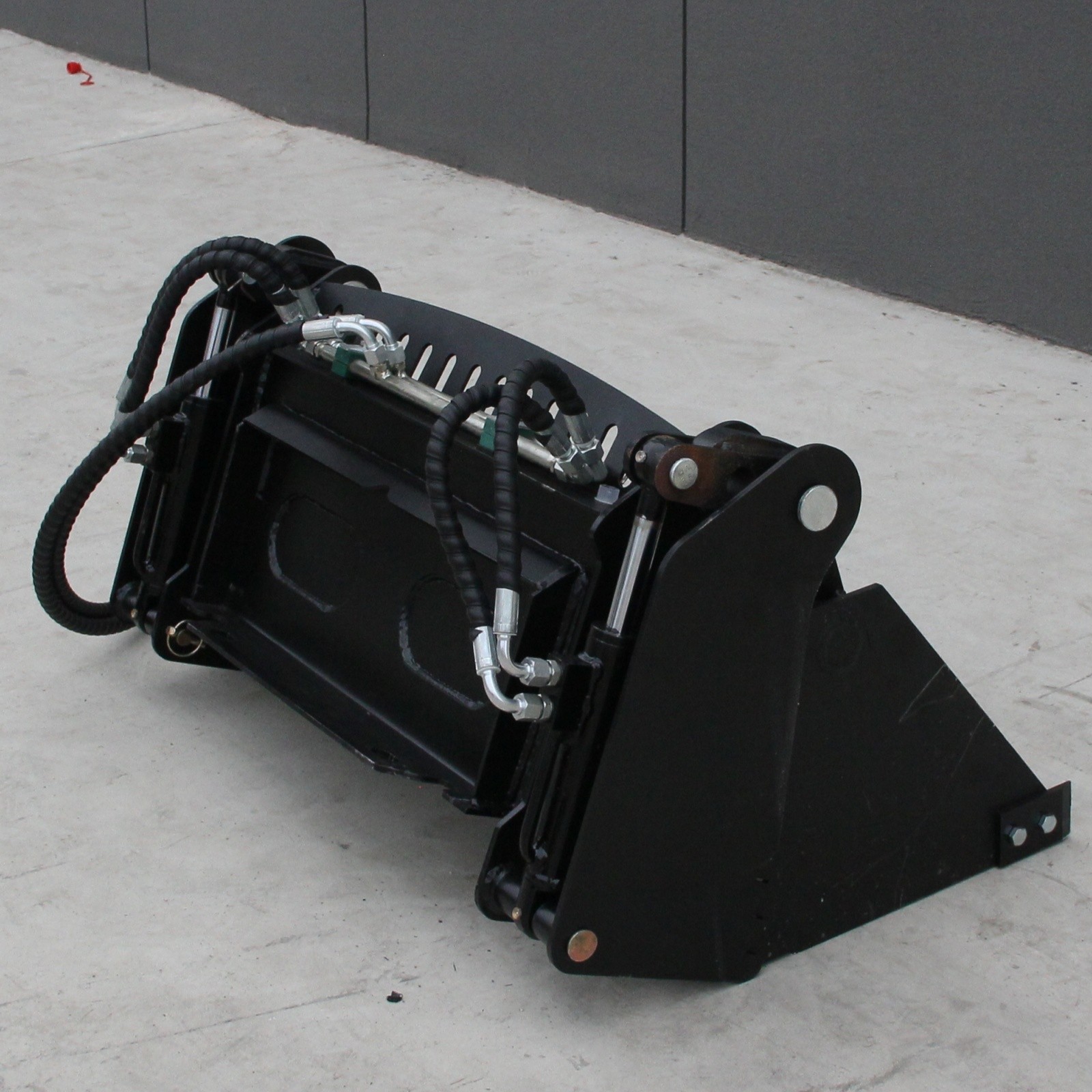 4-in-1 Combination Hydraulic Bucket Fits Mini Skid Steer Loader FREE SHIPPING