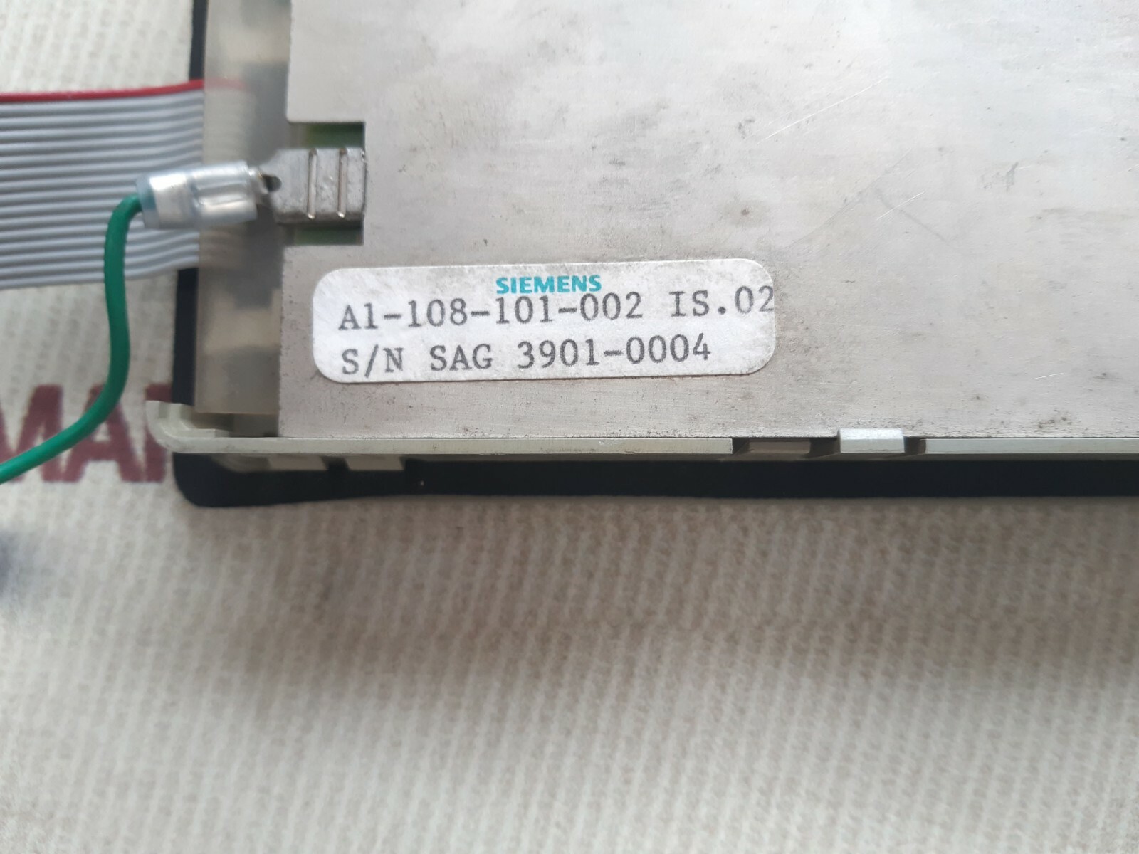 SIEMENS 6SE1200-7AA10-3/C00 operator panel
