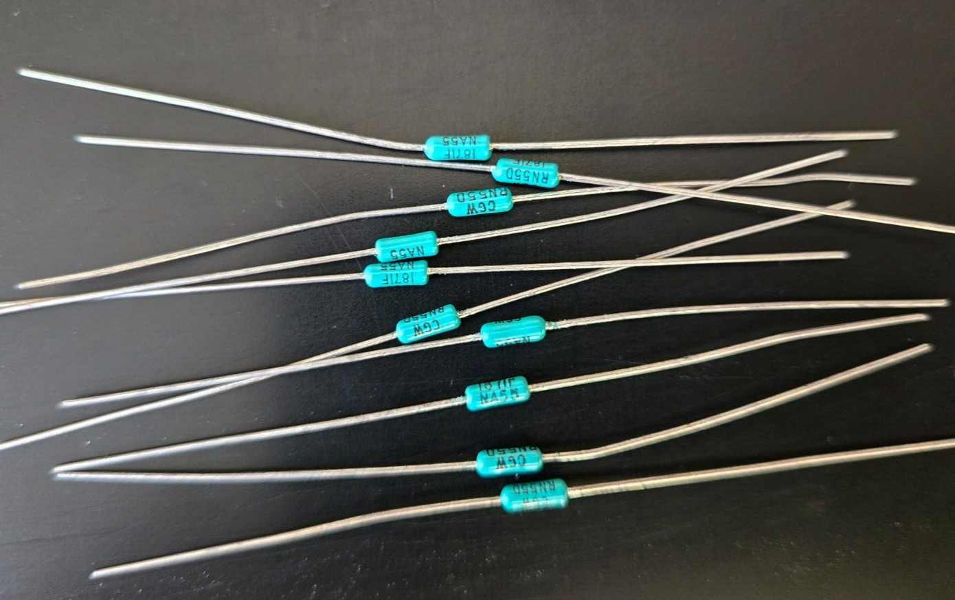 10pcs 1.87k ohm 1/4W 1% Metal Film Precision Resistors ~ NEW ~