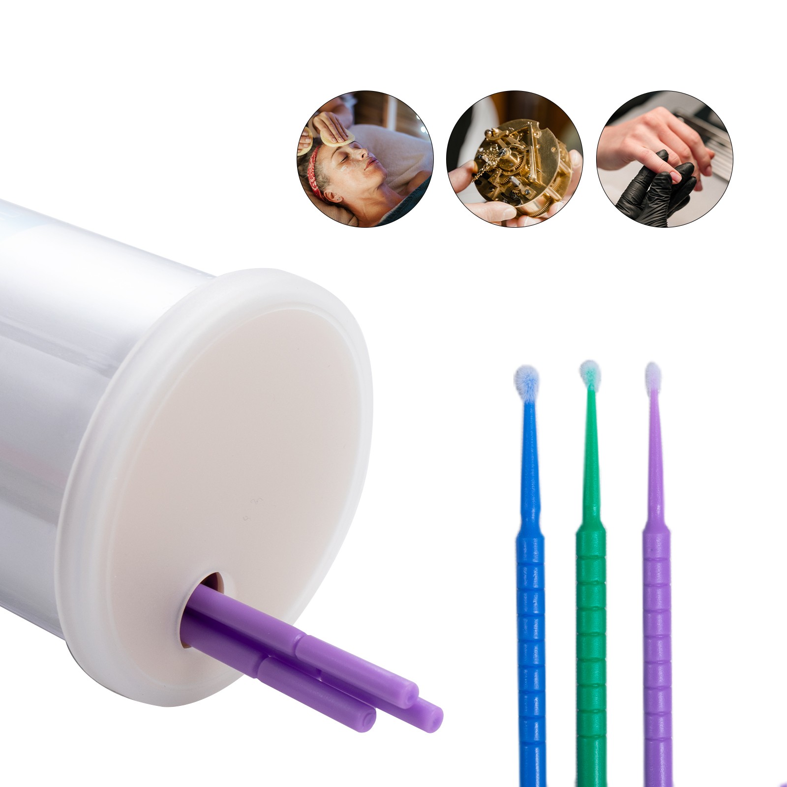 400x Microbrush Applicator Tips Dental Micro Brush Regular / Fine / Ultrafine