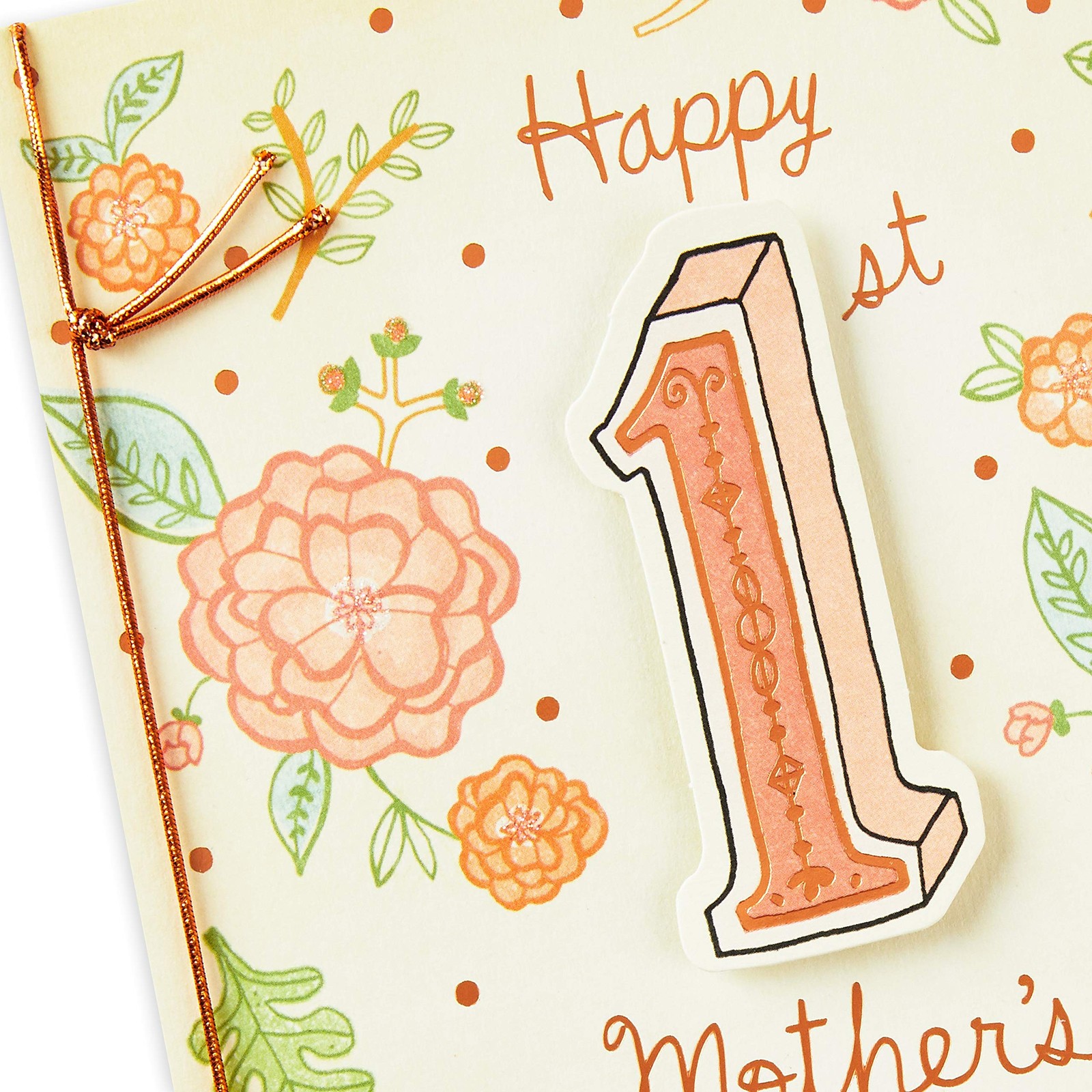 Hallmark 1st Mother’s Day Card (Joy 8.31 inches by 5.75 inches, Multicolor