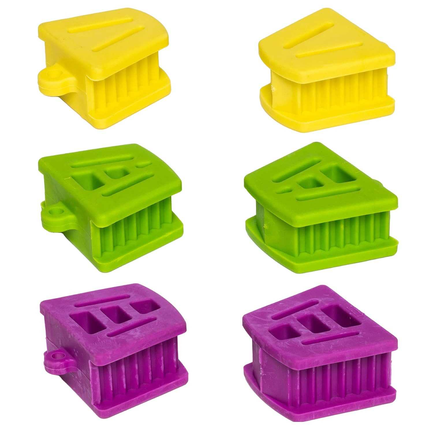 Dental Bite Blocks All Sizes – Autoclave Dental Silicone Mouth Props for Adults