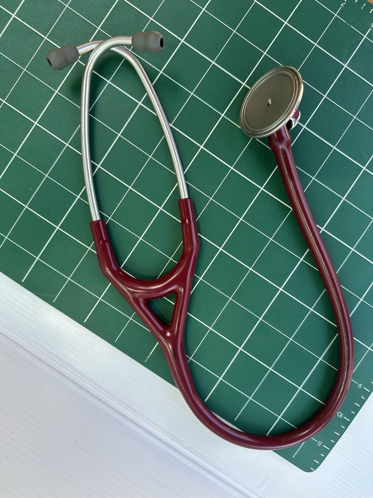 3M Littmann Master Cardiology Stethoscope Stainless -Need Diaphragm Lid Replc
