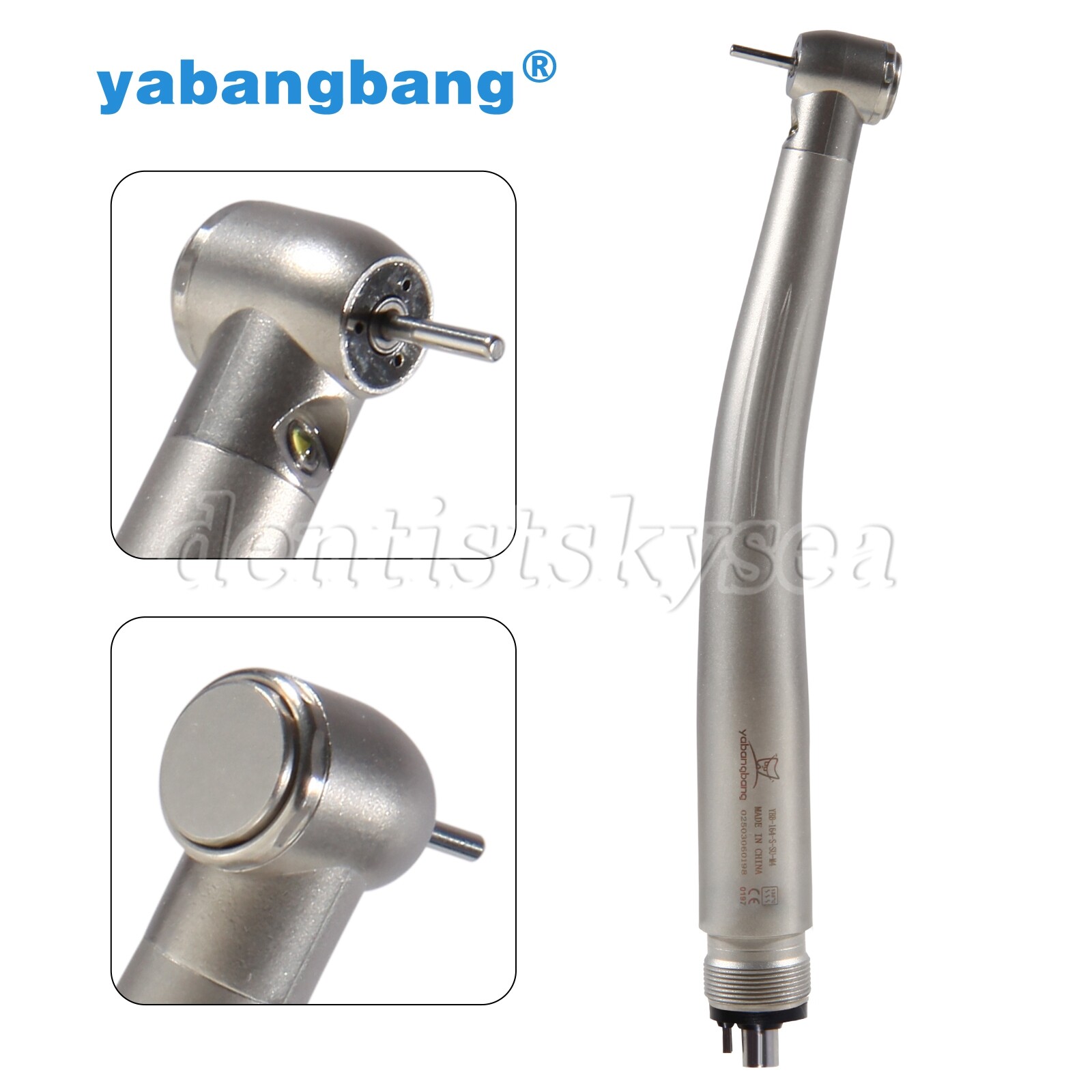 1/5/10 E-generator Dental LED Fiber Optic High Speed Handpiece 4H 3-Water Spray