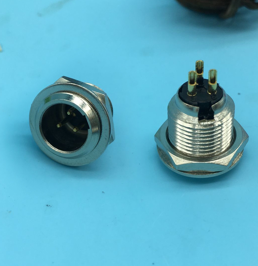 3pin 4pin 5pin 6pin Mini XLR Audio Microphone connector Male/female plug Adapter