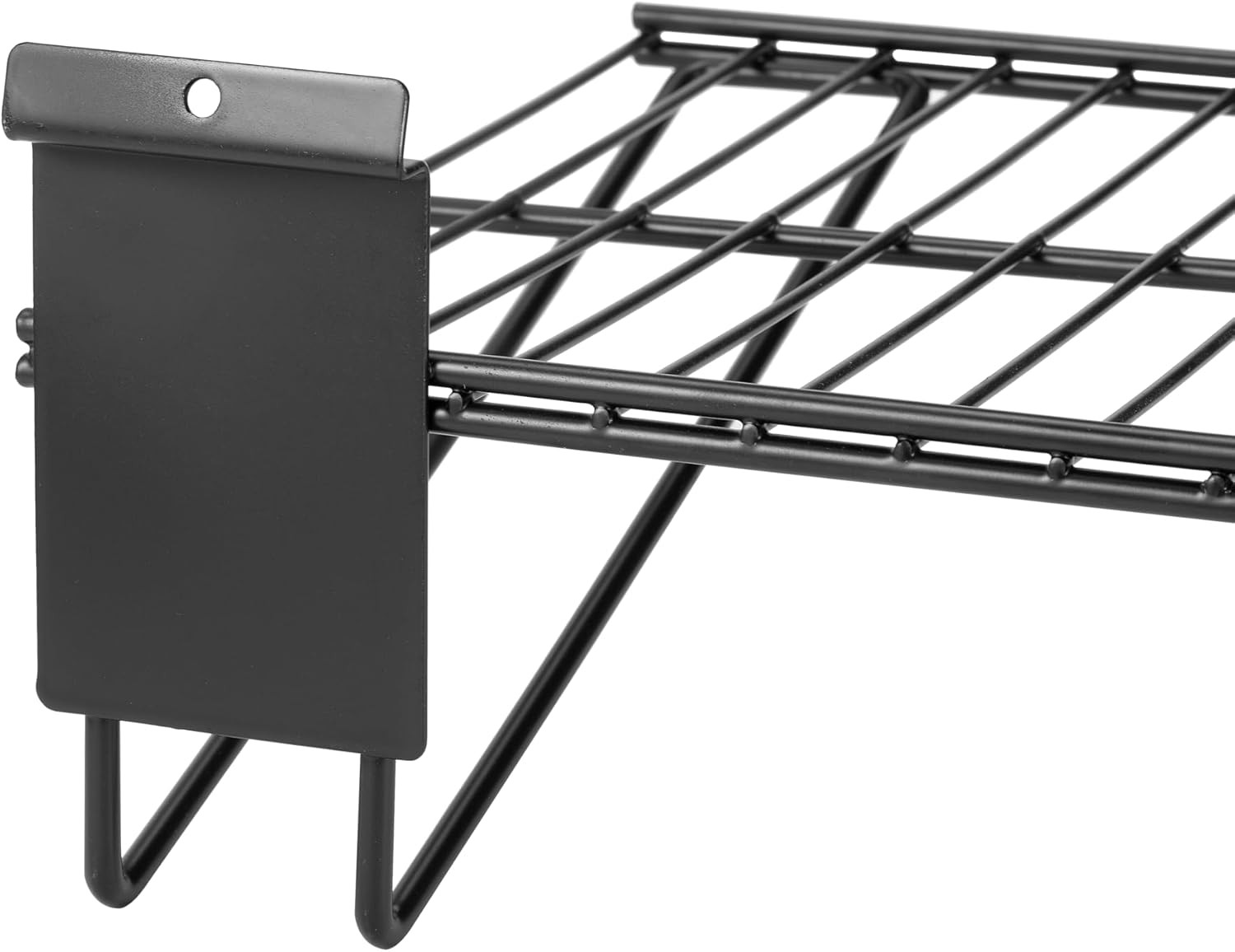 Heavy Duty Slatwall Wire Shelf 24″ Garage Storage Slatwall 2 Pack
