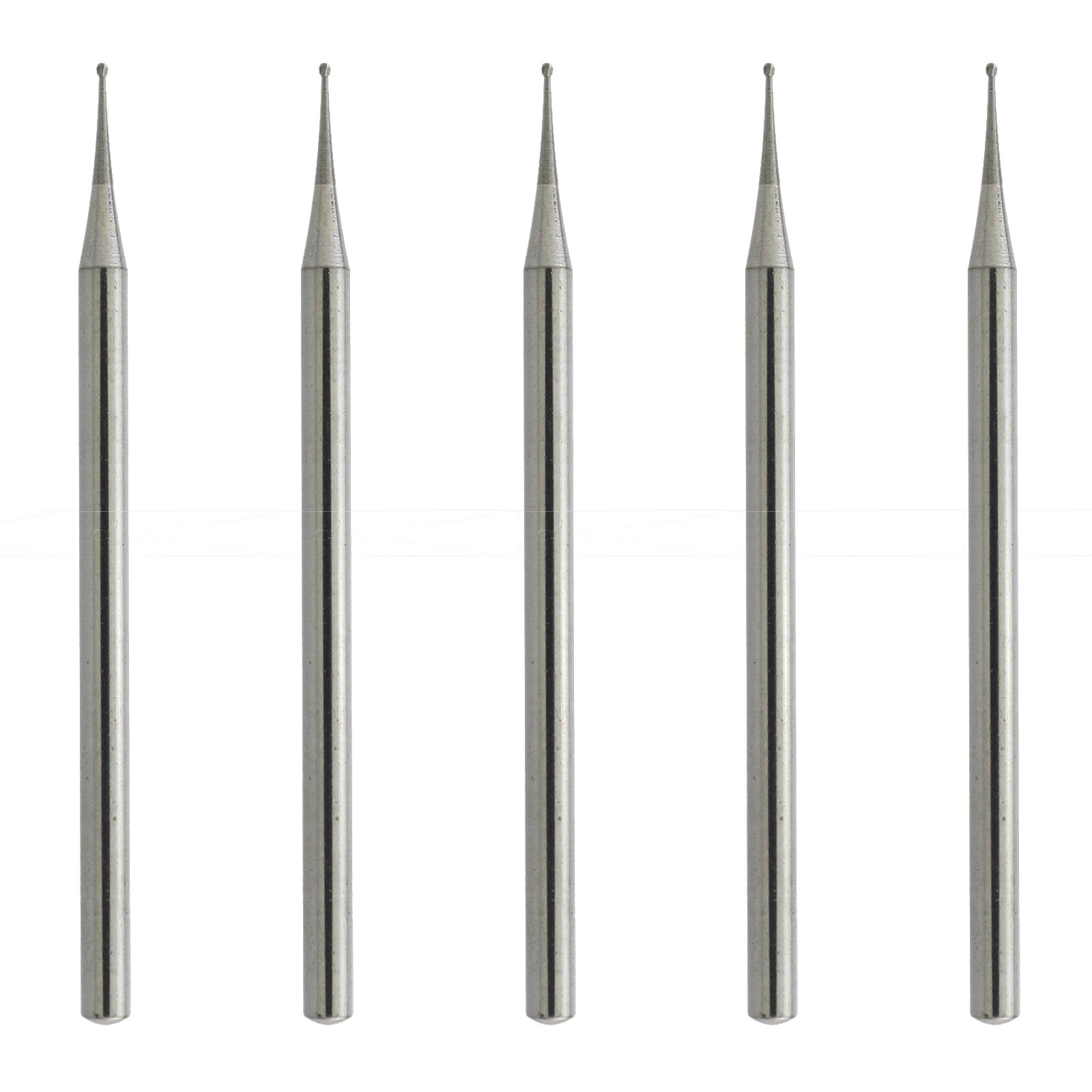 WAVE Dental Carbide Burs Straight Handpiece Bur Round HP #1/4 4 6 8 10 44.5mm