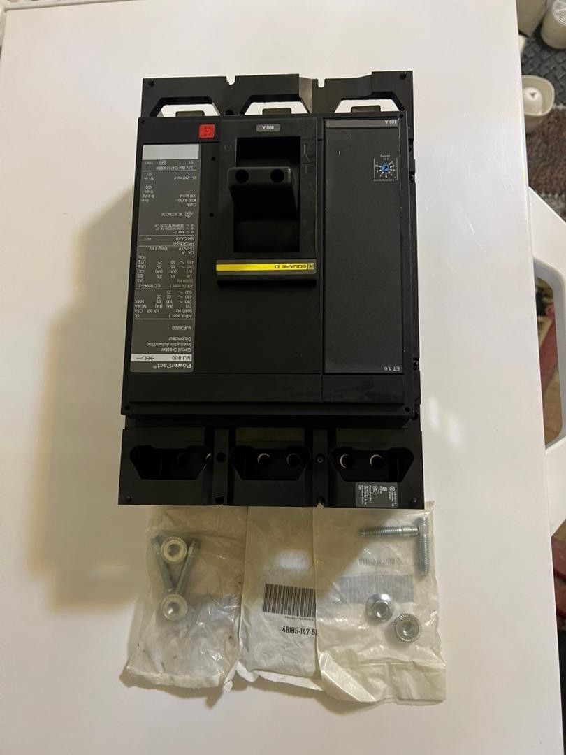 SQUARE D MJP36800 800A 600V Brand New Never Used Just Without Box
