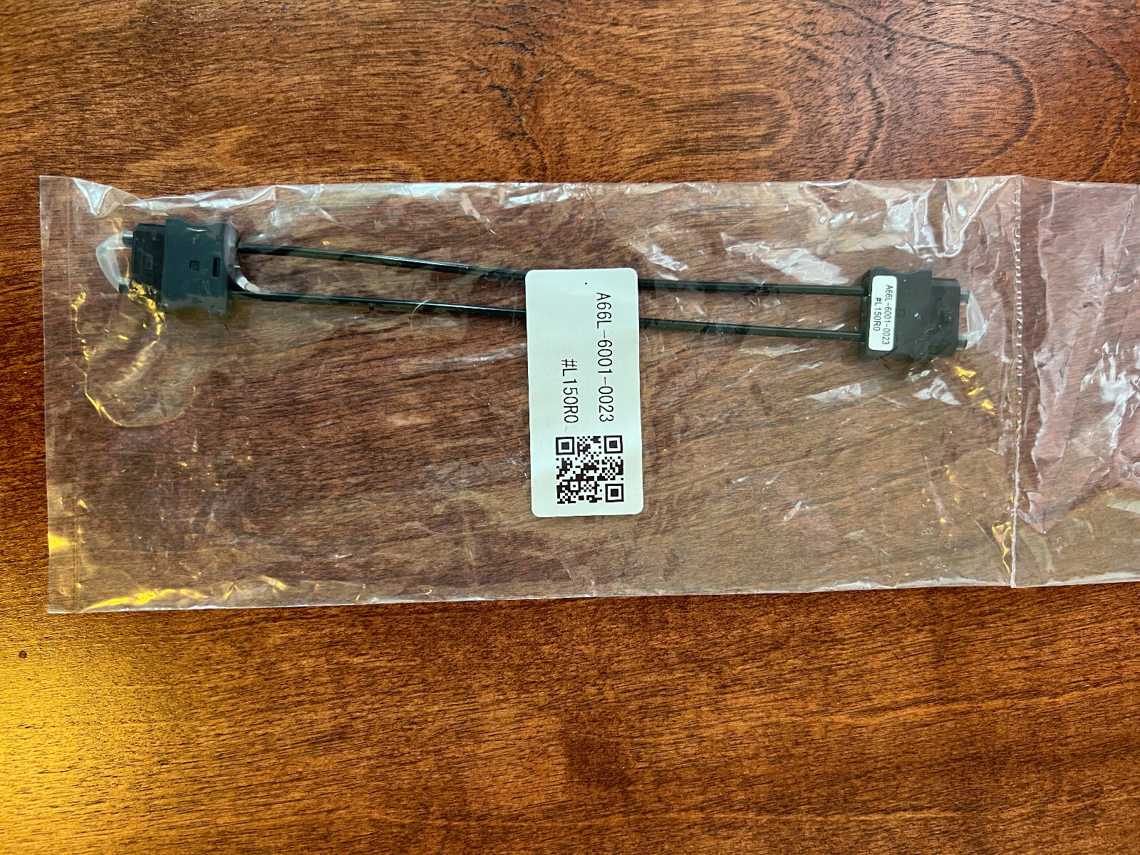 A66L-6001-0023 L#150R0 FIBER OPTIC CABLE *NEW* (LOT of 2)
