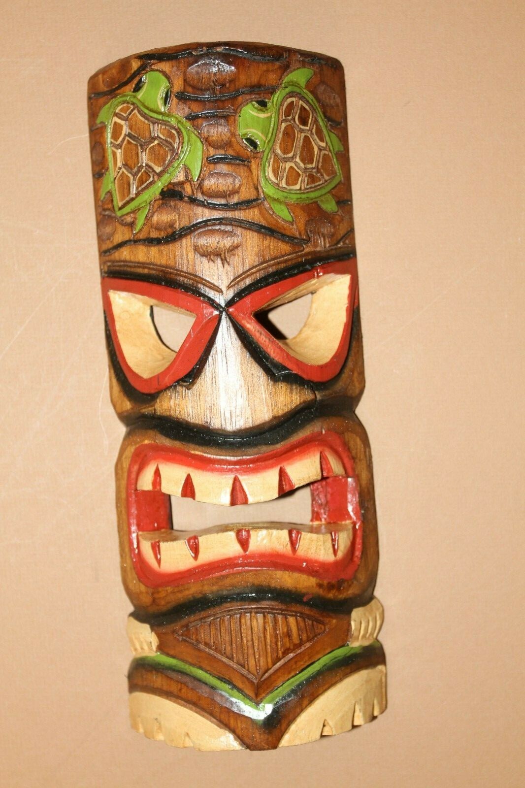 Tropical Island Theme Restaurant Handmade Wood Tiki Wall Decor, Salty Pirates 3