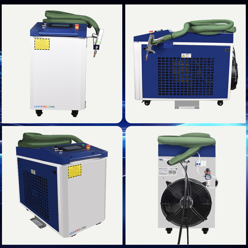 2000W Raycus 4 in 1 Combo Handheld Laser Welder Metal Cutting Cleaning Machine