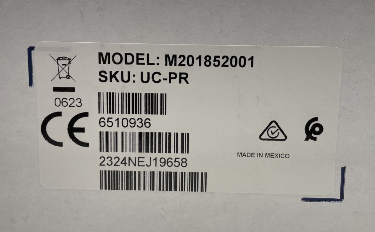 Crestron UC-PR Presentation Transmitter Flex BYOD USB-C for Teams & Zoom 6510936