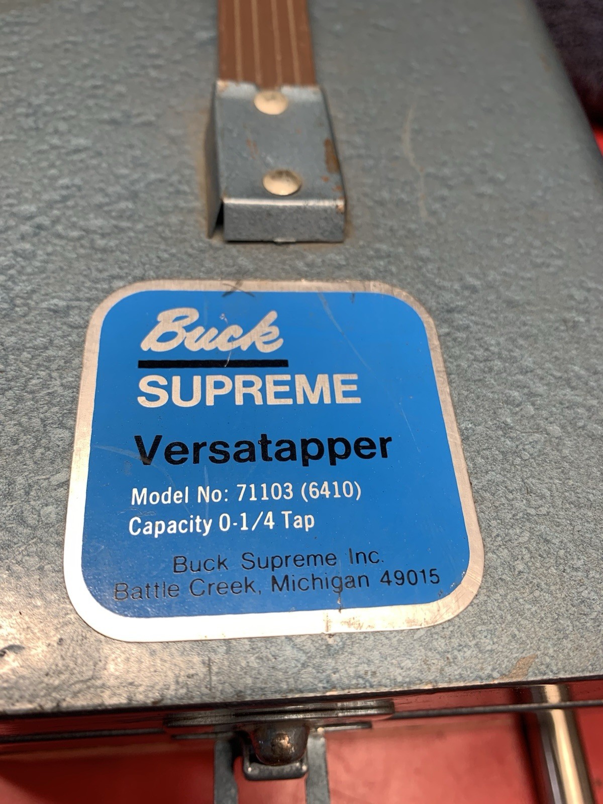 Machinist Tool: Buck Supreme Versatapper 71103 (NOS)