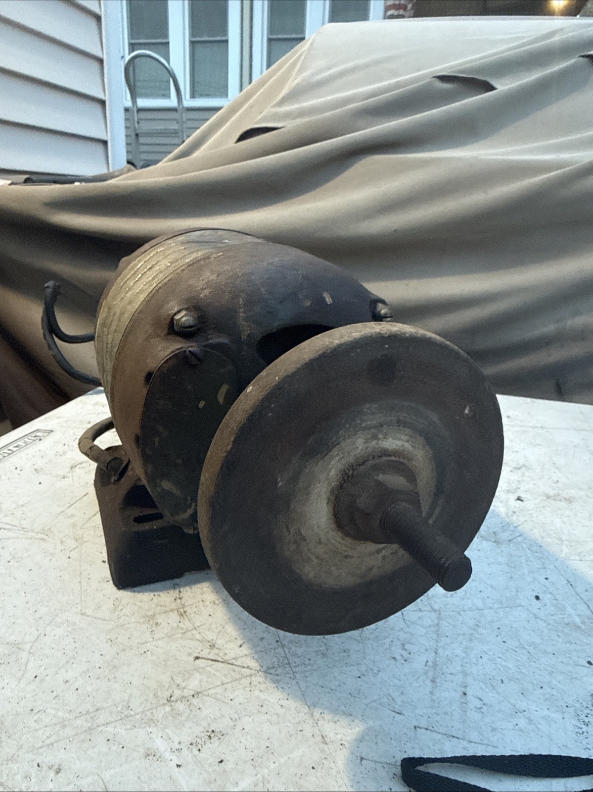 VINTAGE Craftsman 115v electric motor 1/2 hp/1750 RPM Model 115.6962. Needs Cord
