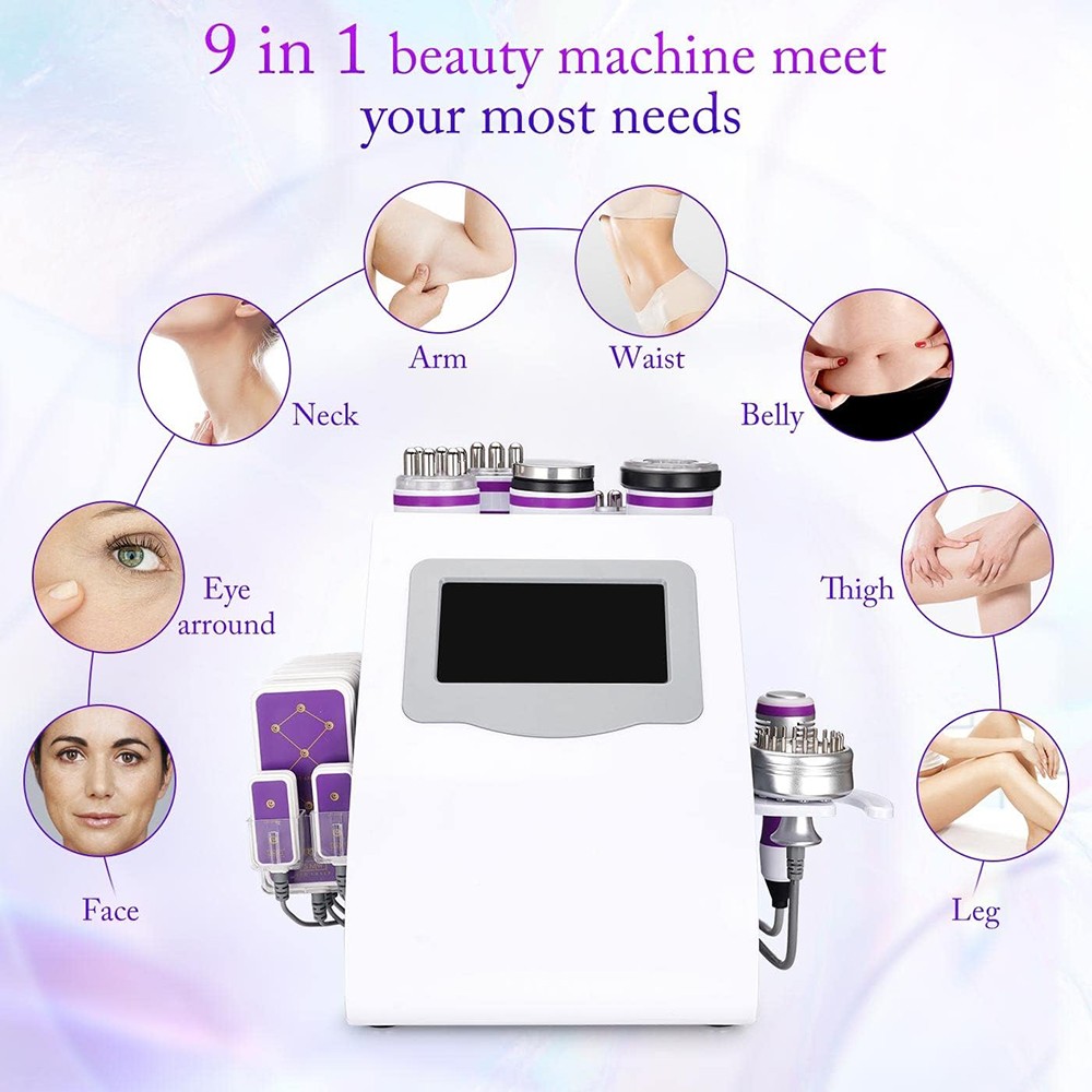 9 in 1 Beauty Machine for Body Massage Facial Skin Care Skin Lifting Lost WeigkY