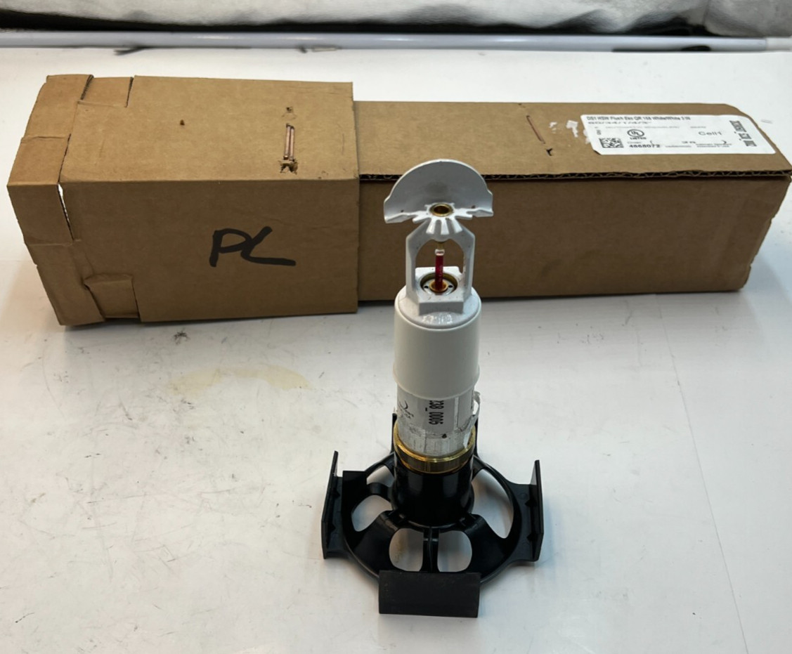 Automatic Sprinkler DS1 HSW FLUSH ESC QR 155 White/White 3”, 66ZN