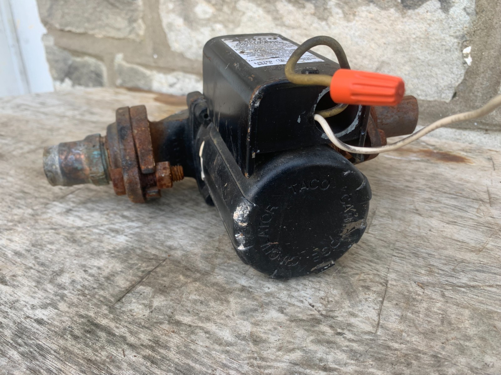 Taco 007-F5 Cartridge Circulator Pump 1/25 Hp .71 Amp 3250 Rpm WROKS USA Made
