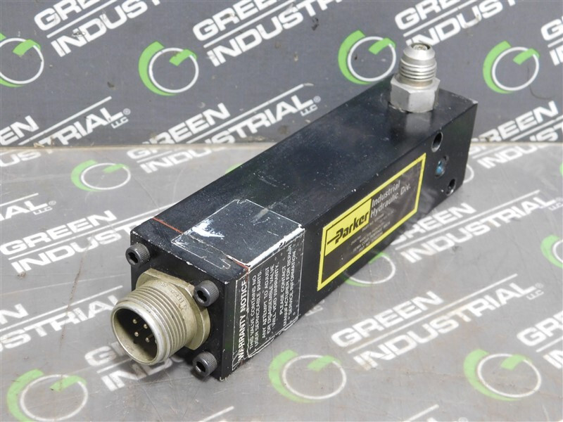 USED Parker 694586 Proportional Pressure Controller Valve 2500 PSI 175 Bar