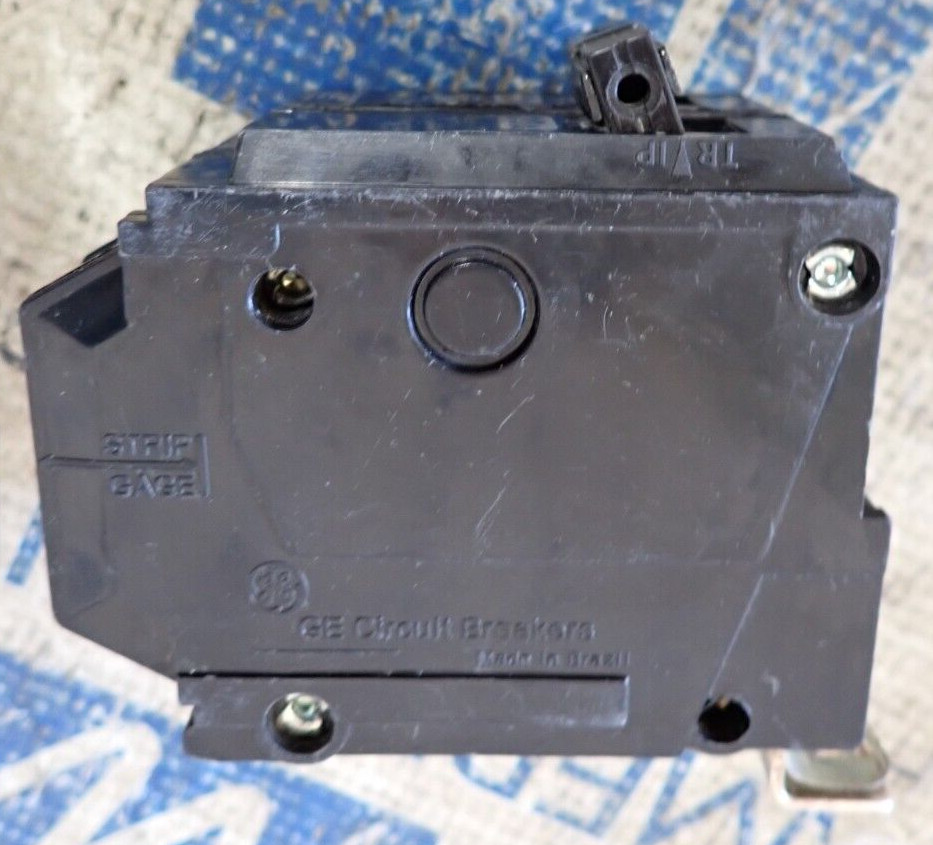 GE THQB2130 30 Amp 120/240 VAC 2 Pole Type THQB Bolt-On Circuit Breaker – TESTED