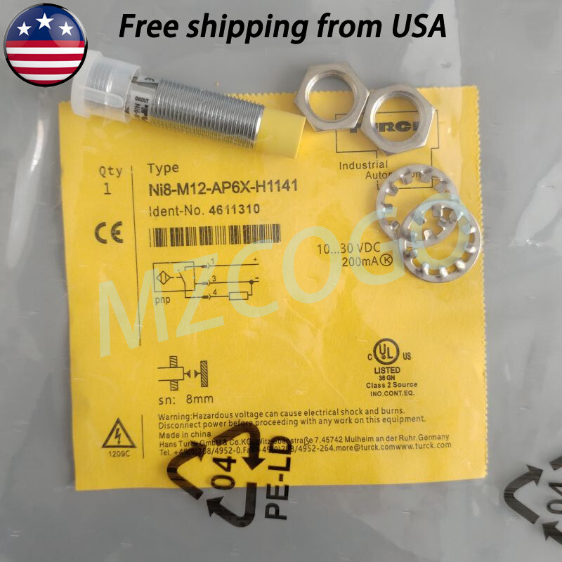 Brand New For TURCK Ni8-M12-AP6X-H1141 Proximity Switch sensor Shipped from USA