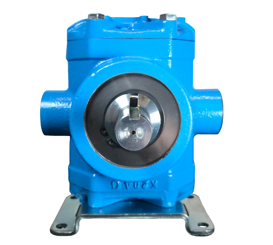 Debro 5210C Piston Pump – Solid Shaft, Leather Cups, Cast Iron Housing