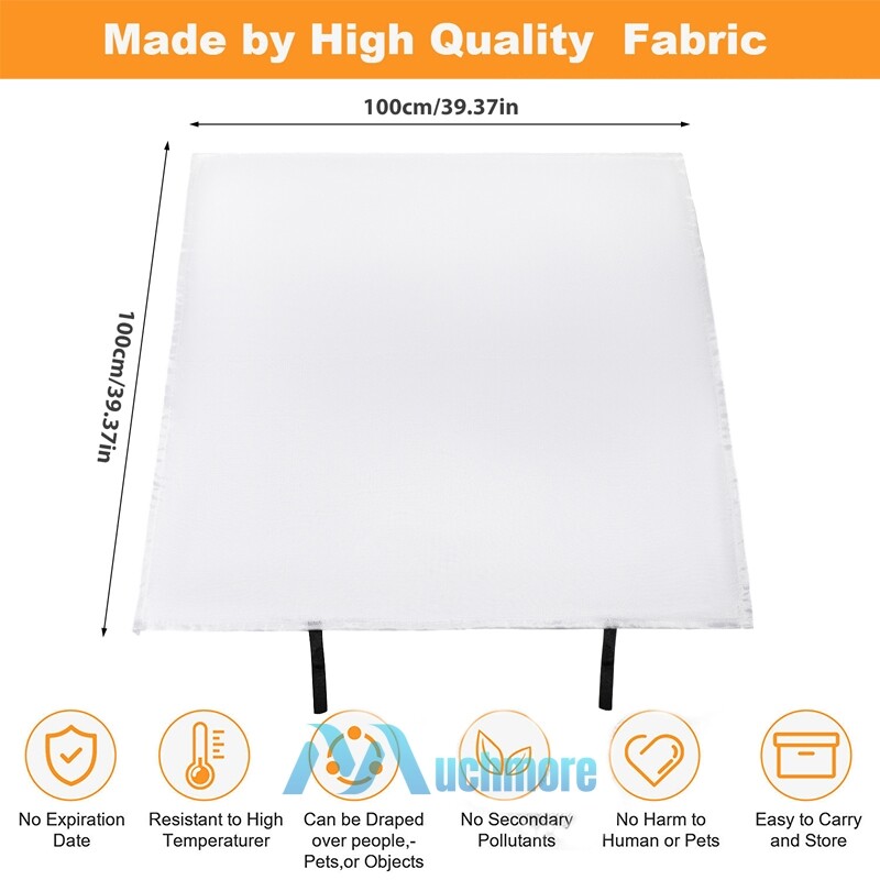 4x Large Fire Blanket Fireproof For Home Kitchen Office Caravan Emergency Safety