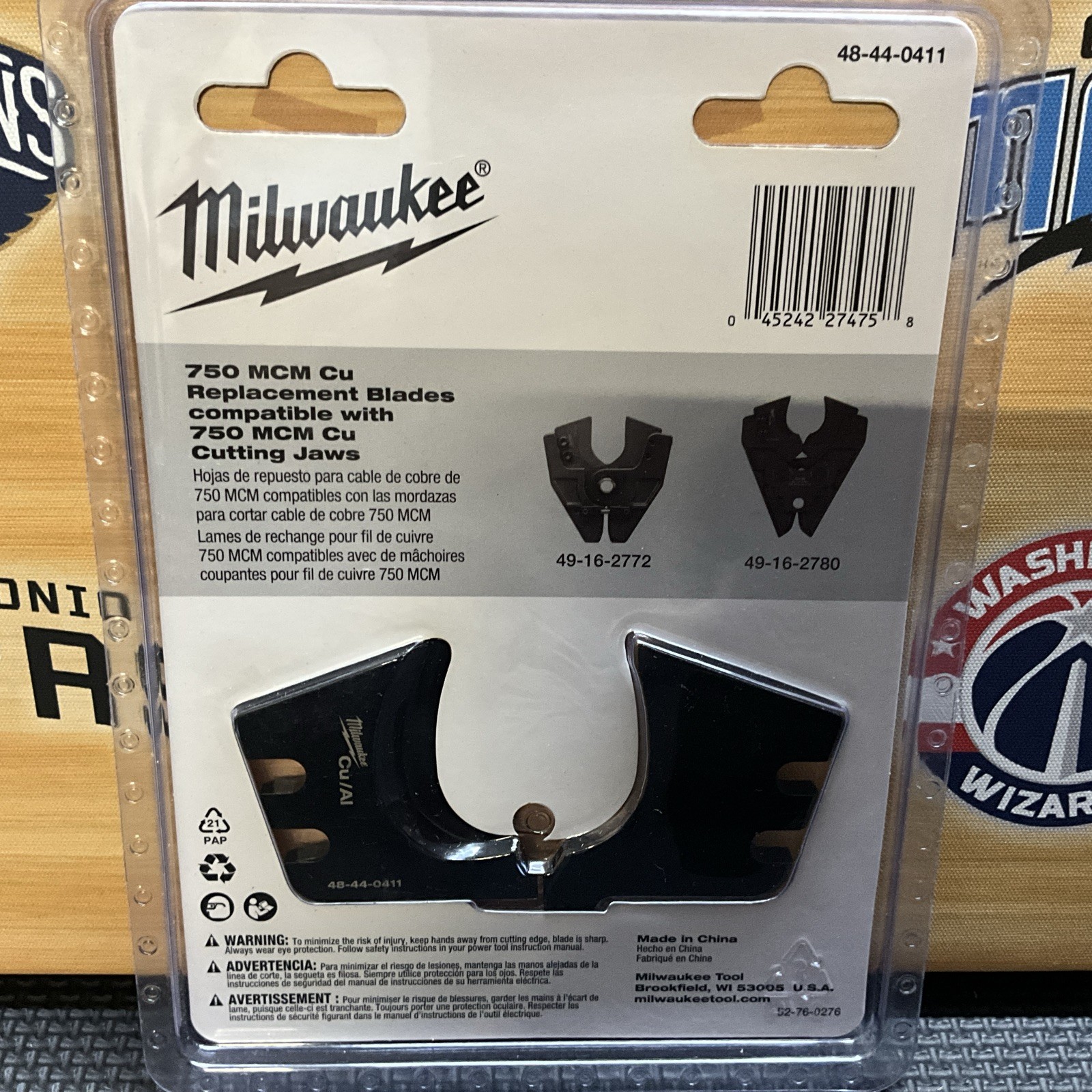 Milwaukee 750 MCM Replacement Blades 48-44-0411