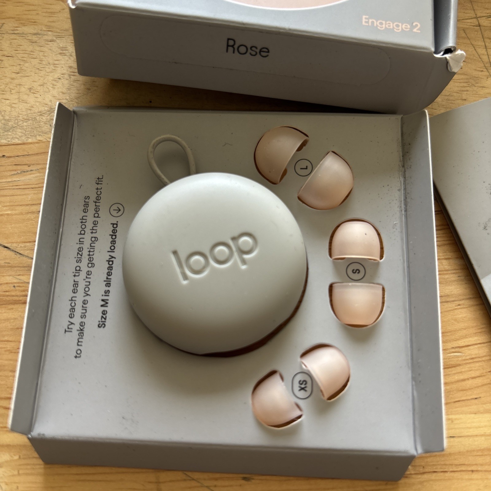 Loop Earplugs Engage 2 Not used opened box