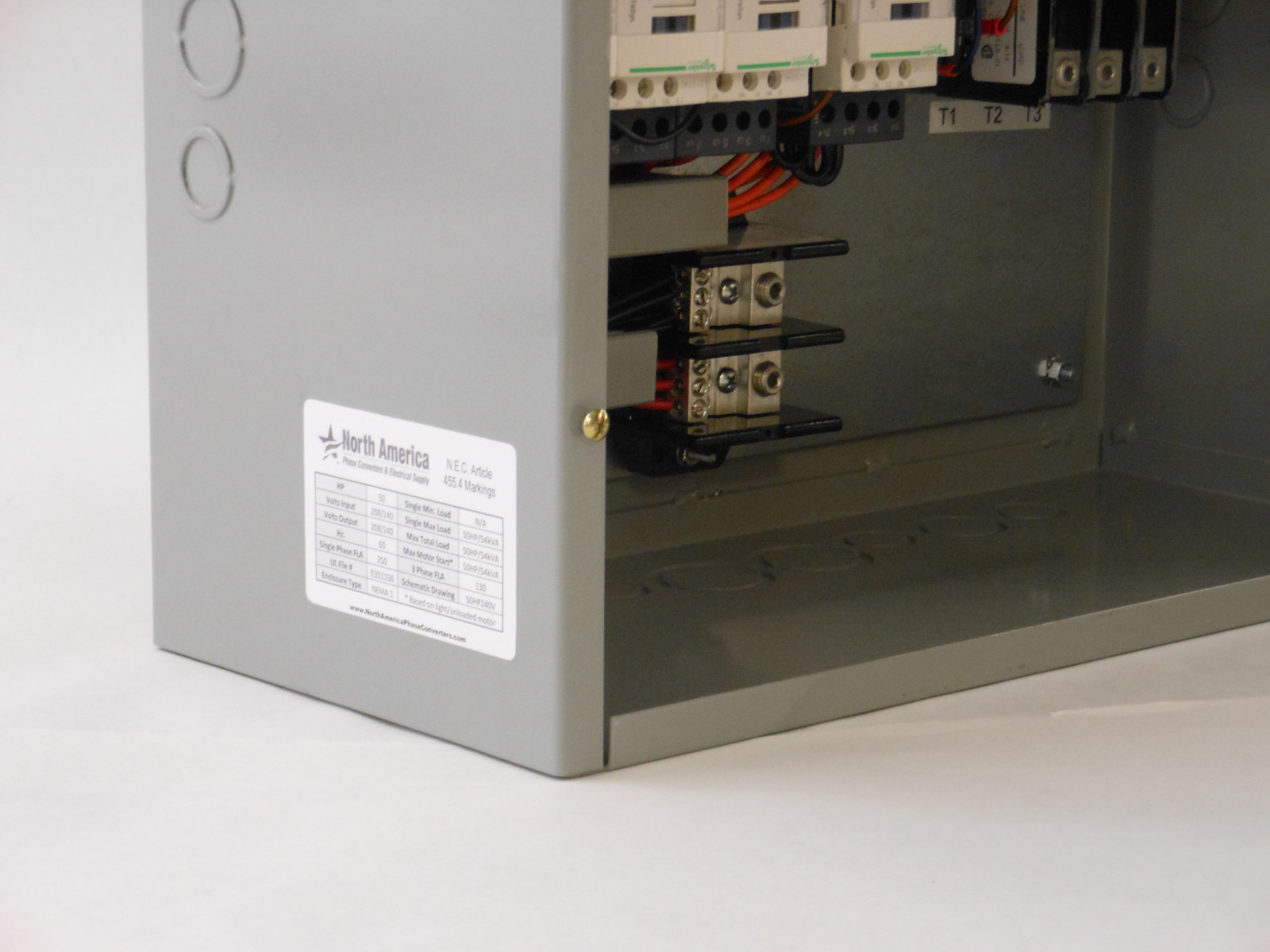 CP-10 Pro-Line 10HP Rotary Phase Converter Control Panel – Loaded with Features