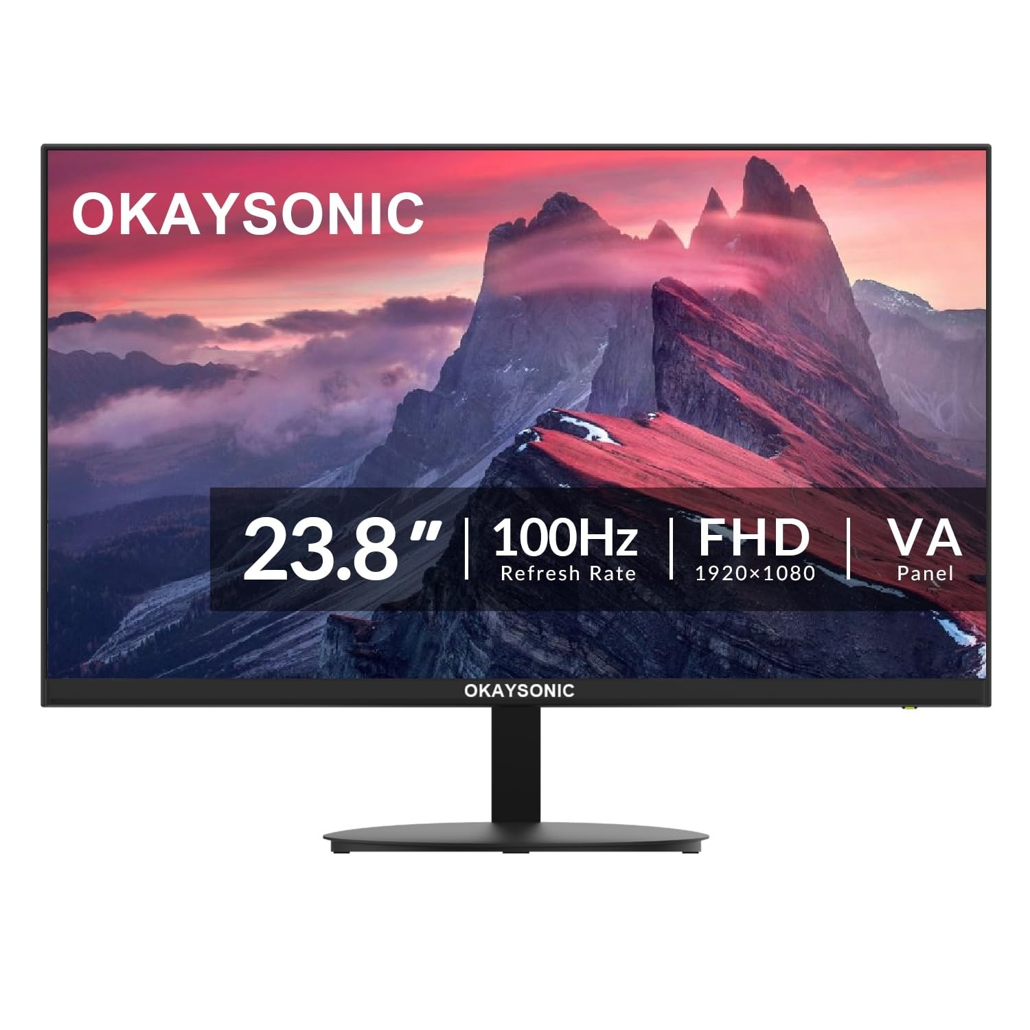 24″ FHD Office Monitor – 100Hz Refresh Rate & 1ms Response for Ultra-Smooth A…