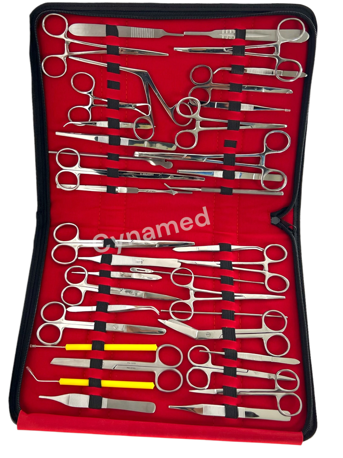 157 PC US MILITARY FIELD MINOR SURGERY SURGICAL VETERINARY INSTRUMENTS KIT
