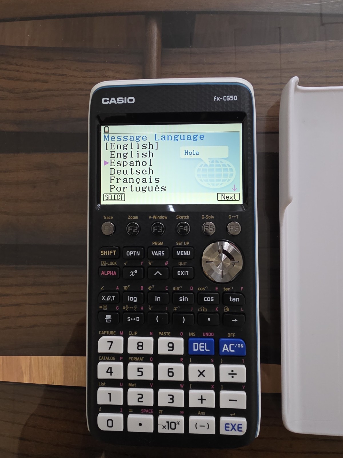 Casio fx-CG50 PRIZM Color Graphing Calculator w/ Cover Tested Working
