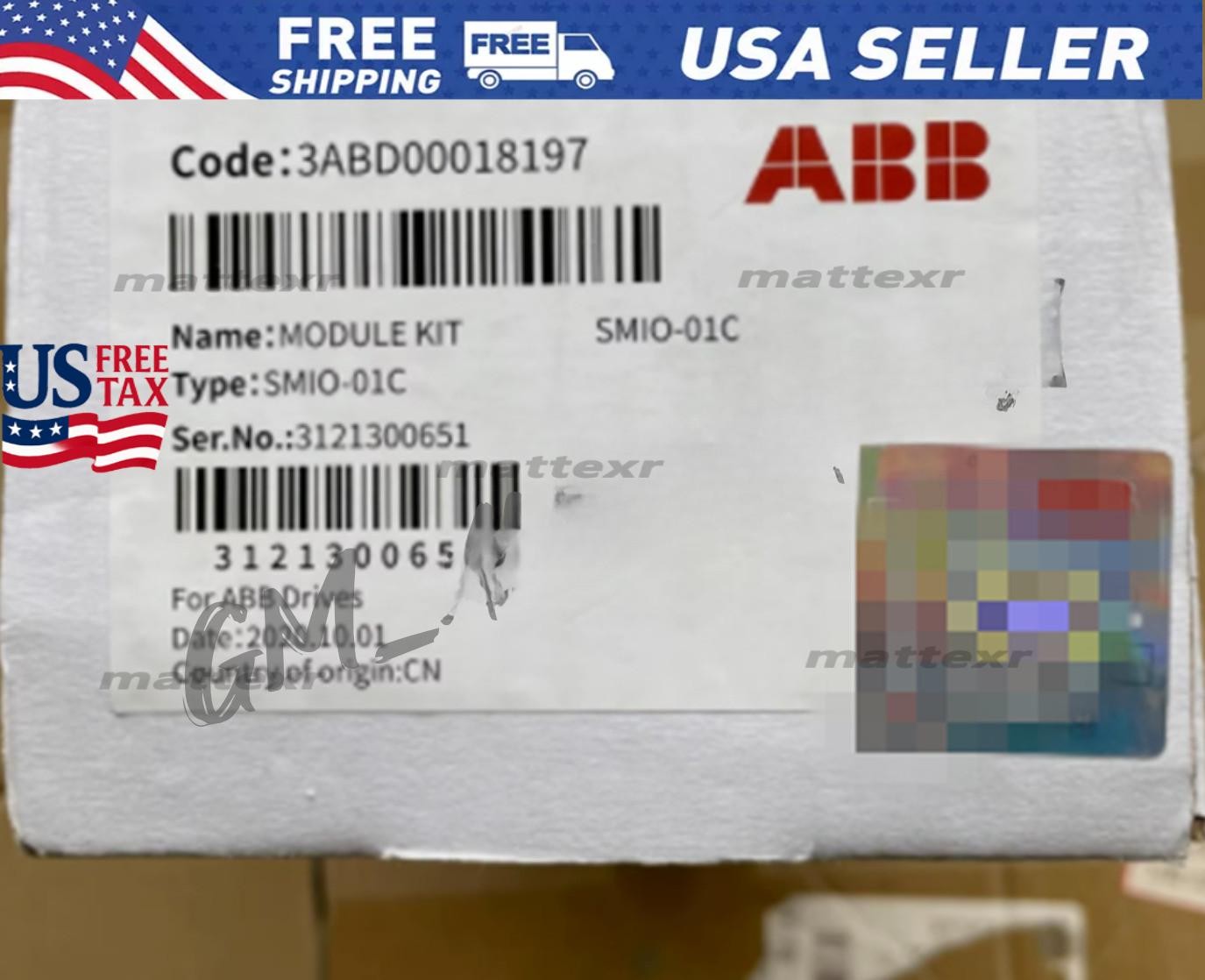 SMIO-01C ABB inverter IO CPU ACS510 control board interface board No Keypad