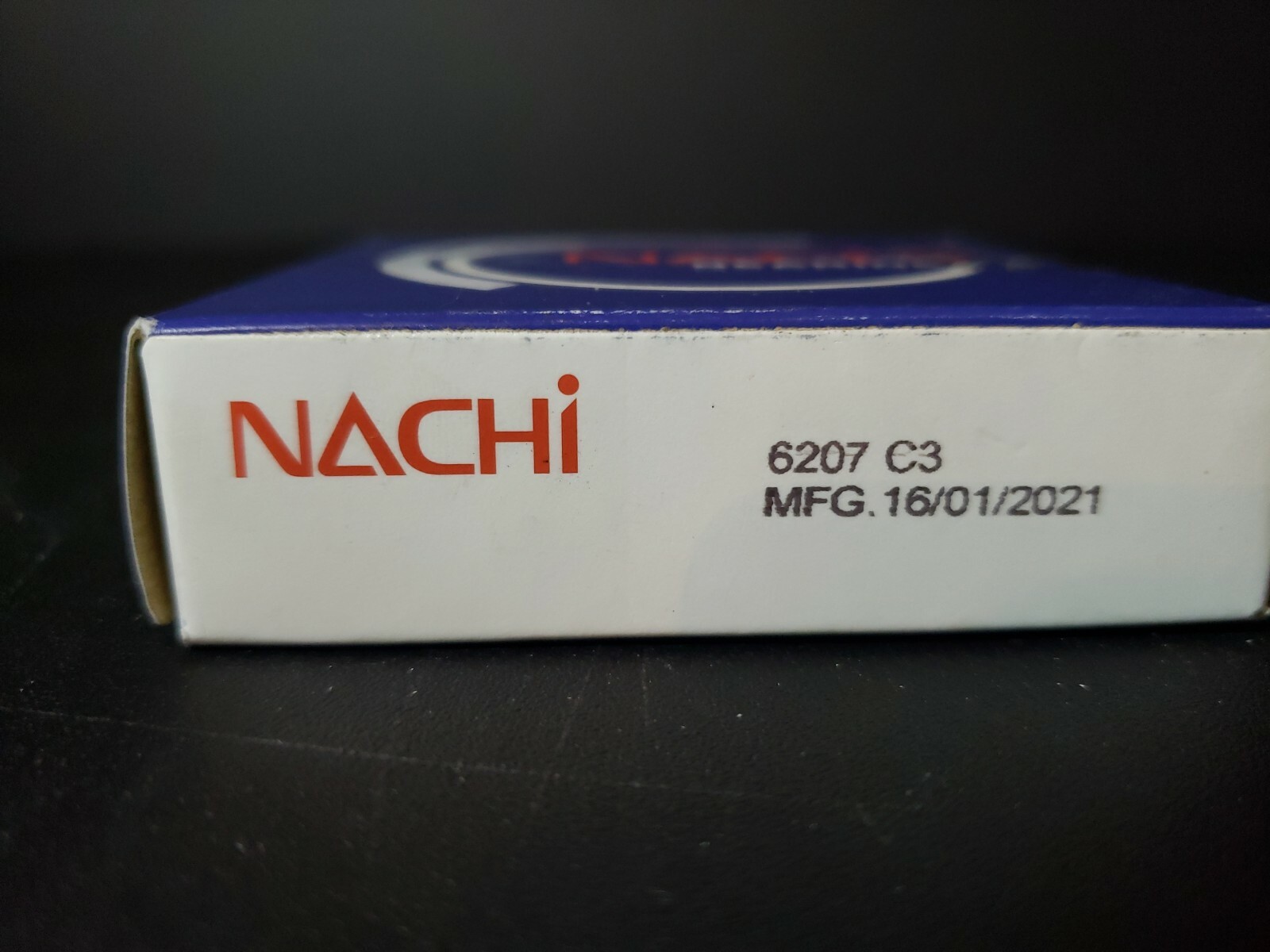 Nachi Bearings 6207 C3 Made in India mfg Jan 16, 2021 Fast Shipping from USA!!