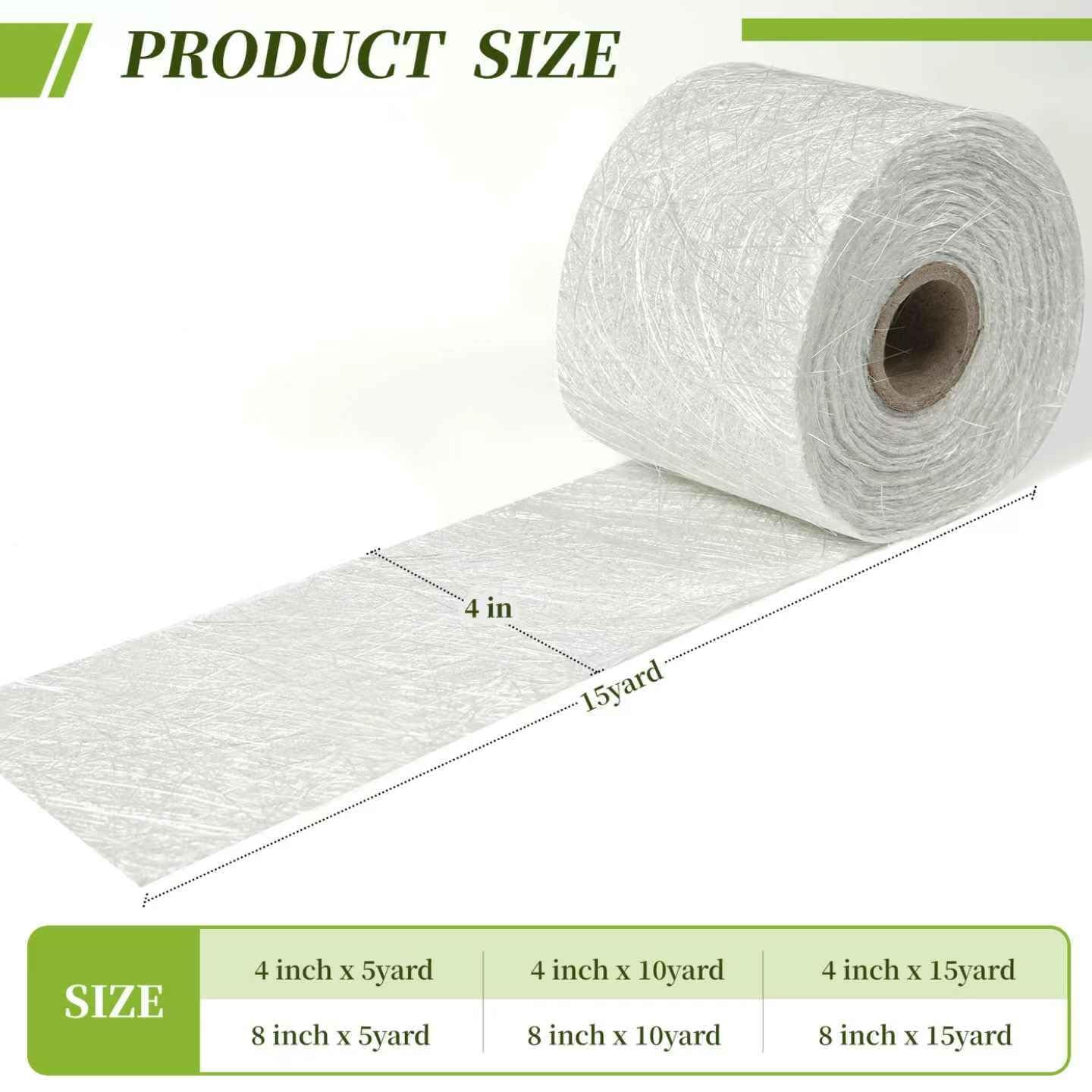 Fiberglass Chopped Strand Mat 1.5 oz Repair Kit for Resin Bond