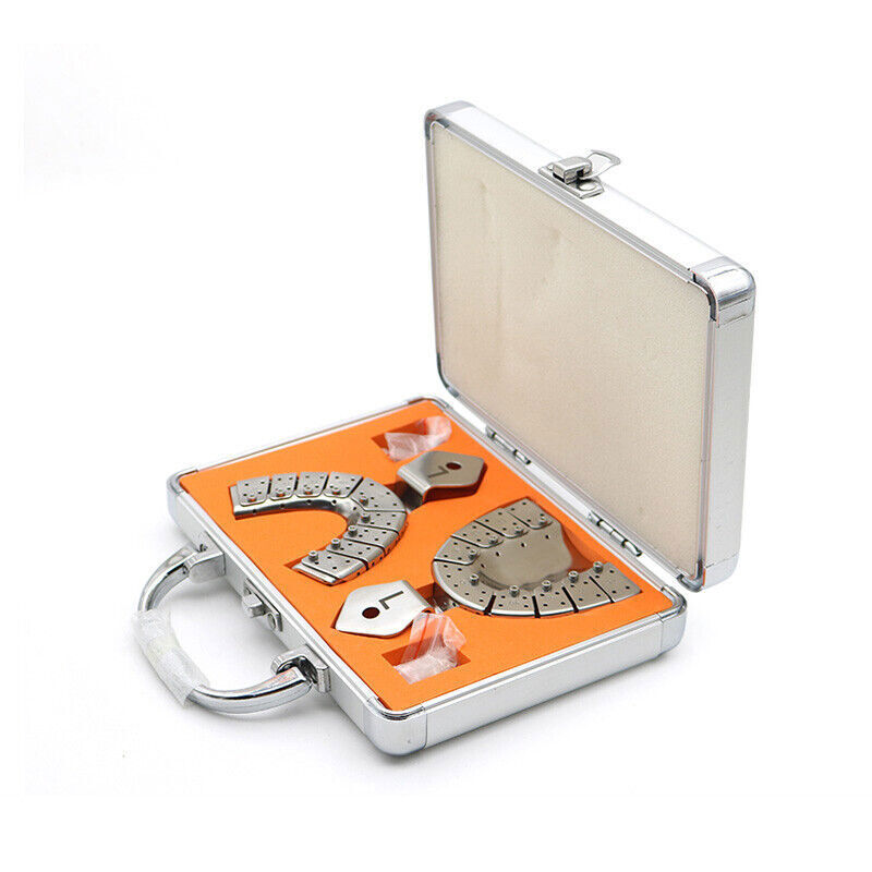 Stainless steel Dental Impression Tray for Implant Analogues Upper+ Lower S M L