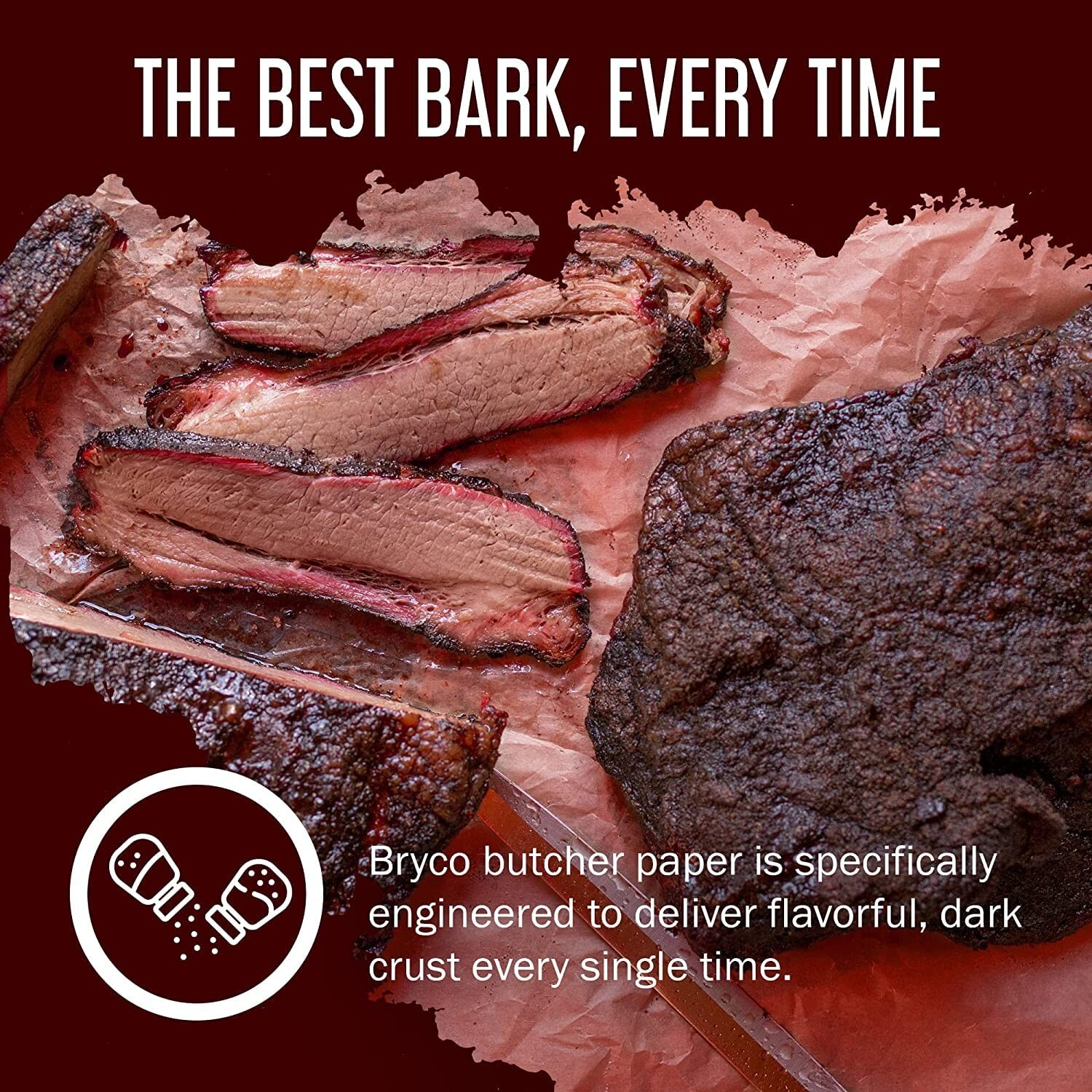 Unbleached Peach Butcher Paper Roll with Cutter – Ideal for Smoking and Grilling