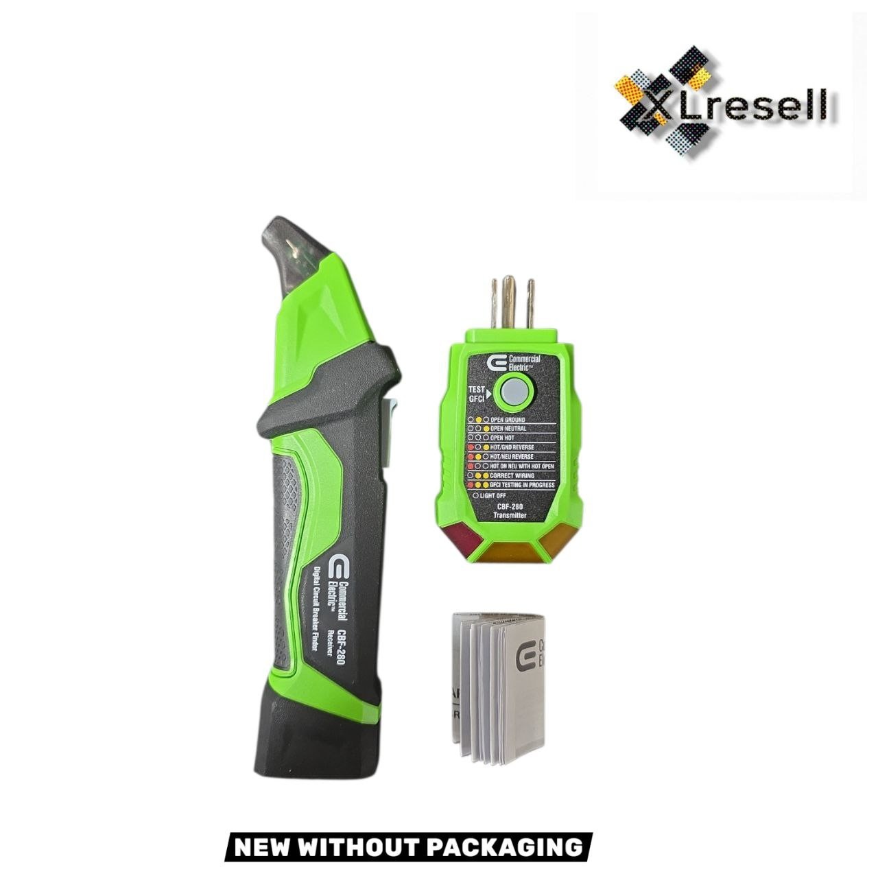 Commercial Electric Digital Circuit Breaker Finder with GFCI Outlet Tester