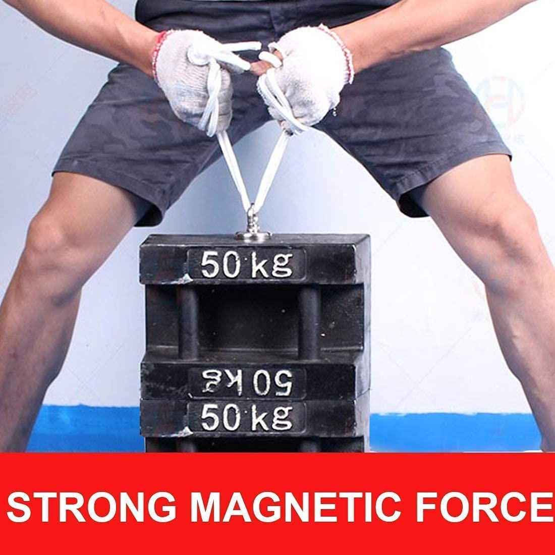 1200LBS Magnet Fishing Kit with Case, Super Strong Neodymium Fishing Magnets