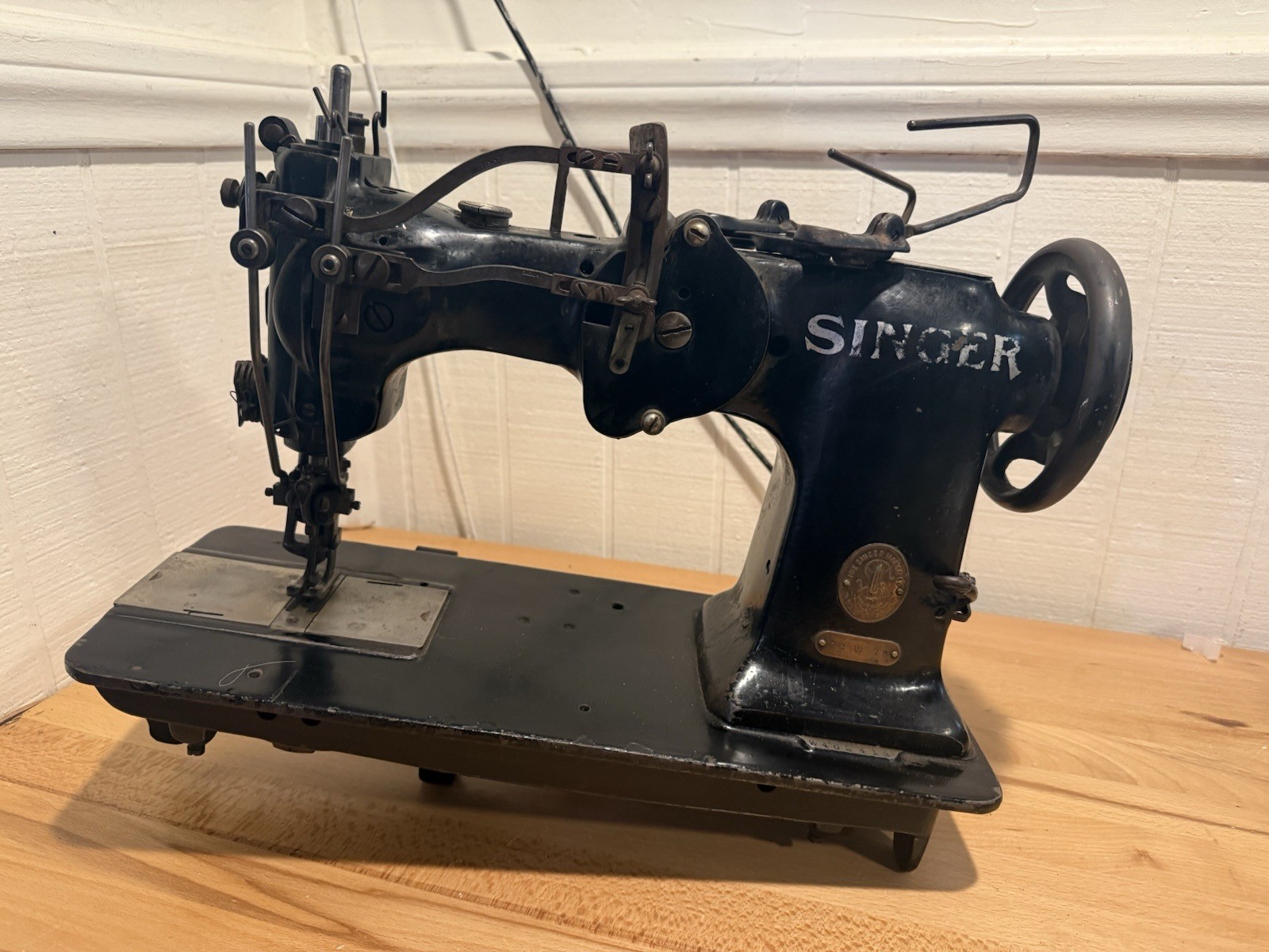 Vintage Singer 72W19 (72 W 19) Hemstitcher Sewing Machine Pre 1940’s See Video