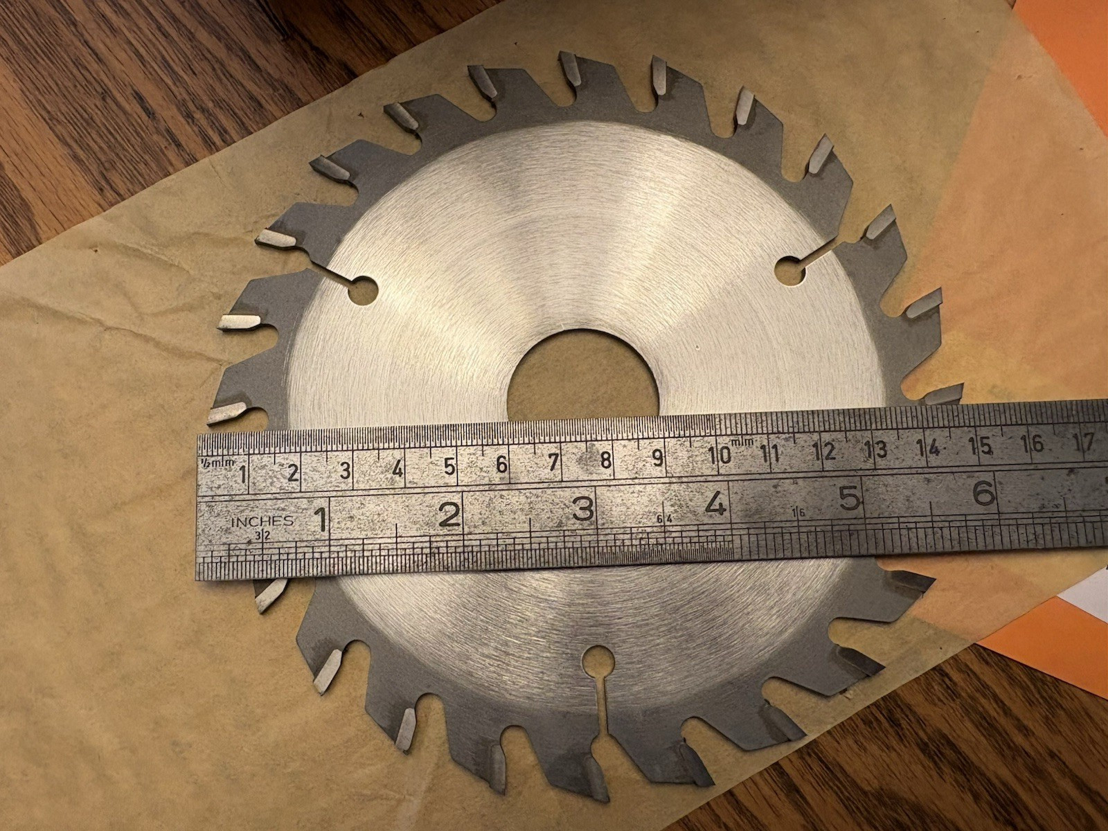 NIB CORE LINK 6″ Dia Saw Blade Type: 10BA19-150-30-KAA HM Max 11500